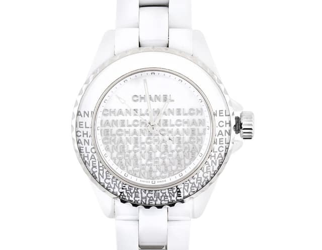 샤넬 J12 원티드 드 샤넬 워치 33MM 스틸 화이트 H7419